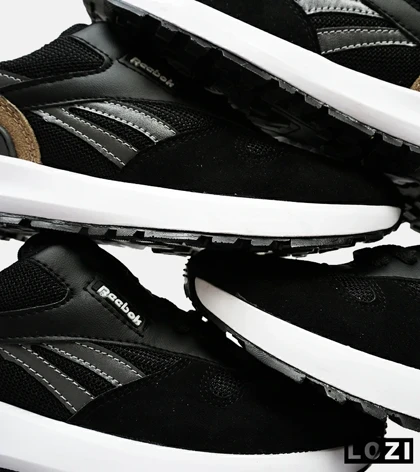 کفش کتانی مشکی طوسی REEBOK Unphased Pro مدل 4862