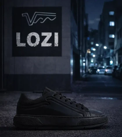 کفش کتانی مردانه مشکی Vans مدل 8107