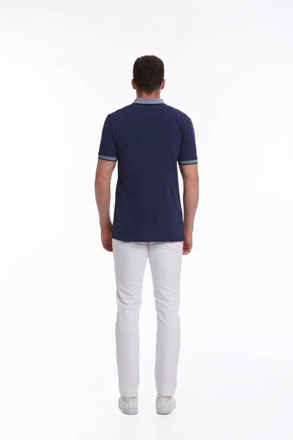 تیشرت یقه پولو مردانه hatemoglu