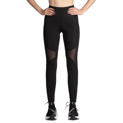 لگ اسلیم ورزشی مشکی/مشکی - 24644 Agi Slimming Sportive Leggings Siyah/Siyah