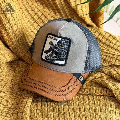 کلاه کپ گورین طرح کروکودیل Trucker Cap HA133