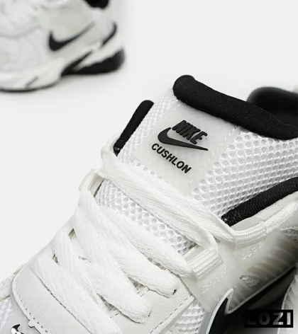 کفش کتانی زنانه سفید مشکی Nike cushlon مدل 5193