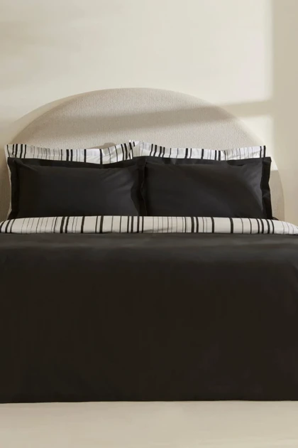 سرویس روتختی دو نفره Karaca Home مدل Cool Stripe پنبه پلی‌استر