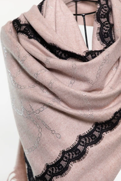 شال و روسری زنانه cashmere-and-silk-mawlana