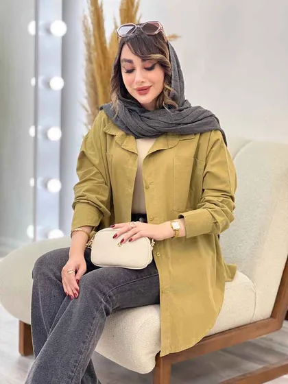 مانتو پشت دکمه ستایش