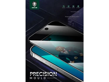 گلس حریم شخصی آیفون 14 گرین Green iPhone 14 3D Elegant Privacy Glass