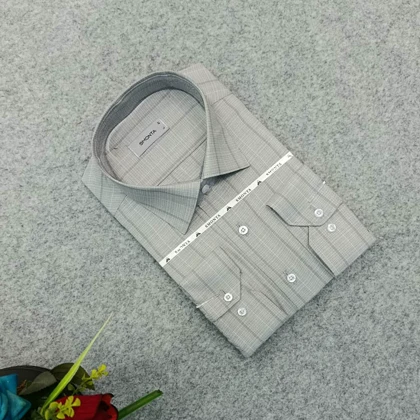 پیراهن راه راه استین بلند مردانه _ قواره کلاسیک _استایل رسمی