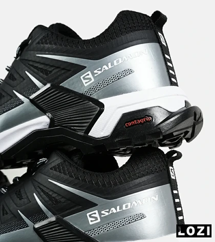 کفش کتانی مشکی طوسی مردانه و زنانه Salomon XT-Slate Advanced