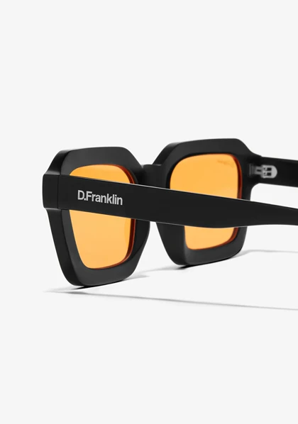 عینک آفتابی دی فرانکلین مدل D.franklin Pitch Black / Orange