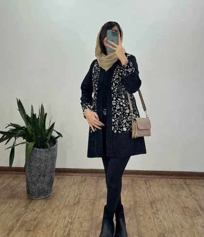 کت مزونی سوزندوزی