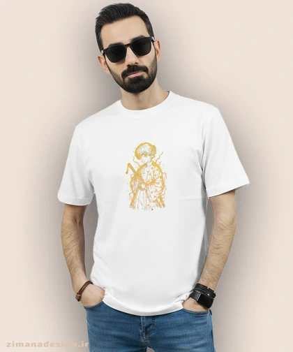 تیشرت مردانه و زنانه طرح شیطان کش شخصیت زنیتسو کد 963