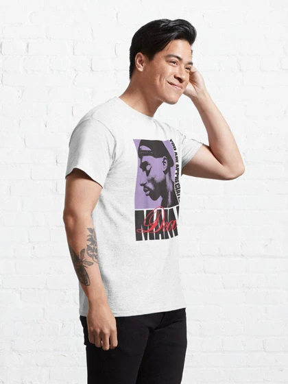 تیشرت لانگ 2PAC طرح Mama Appreciated Classic T-Shirt کد 190016