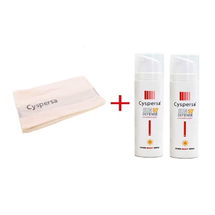 فلوئید ضد آفتاب روشن کننده سیسپرسا حوله