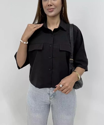 شومیز کراپ کد SV036 برند ردا