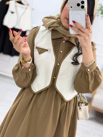 پیراهن وژیله شانی