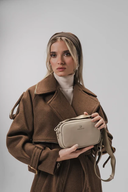 کیف دستی و دوشی زنانه دیوید جونز DAVID JONES مدل CM7339