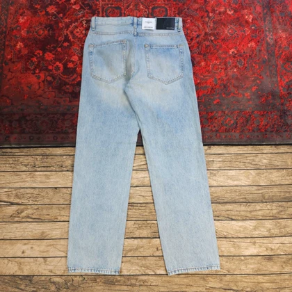 شلوار جین نیم بگ بدون جنسیت pull & bear کد 381