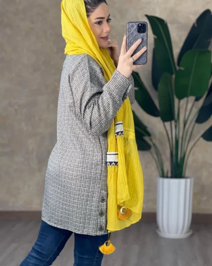 مانتو ریما گلدوزی