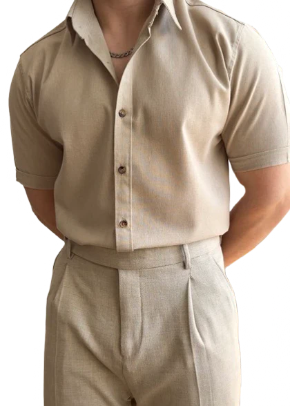 پیراهن کنف کد 638