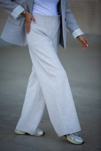 شلوار فوتر نقاب کج