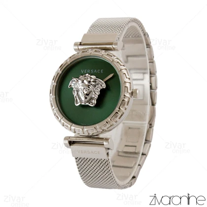 ساعت ورساچه پالازو زنانه سیلور صفحه سبز 105254