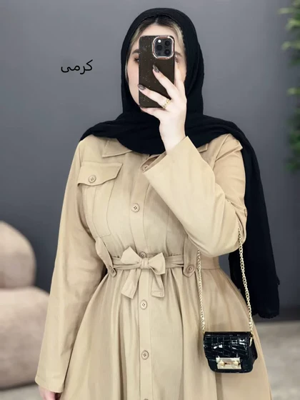 1175- مانتو مزونی شانی