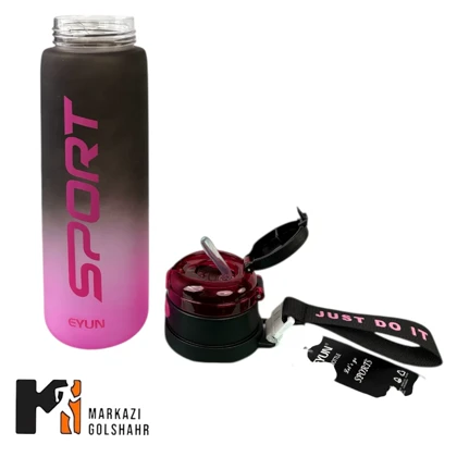 قمقمه ورزشی طلقی 1 لیتری کد 177