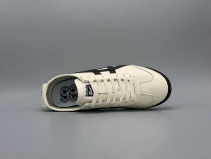کتانی اونیتسوکا تایگر مکزیکو 66 کرم مشکی طلایی /Asics Onitsuka Tiger Mexico66