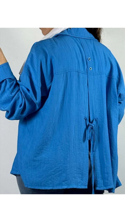 شومیز پری پشت‌باز 77480
