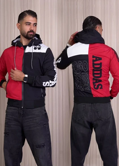 کاپشن مردانه قرمز مدل Adidas Yeezy ویژه