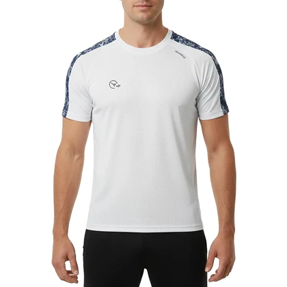 تیشرت ورزشی فلامنت سوزنی مردانه تکنیک پلاس 07 مدل TS-170