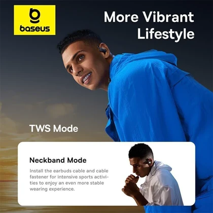 هدفون بلوتوثی بیسوس مدل Eli Sport 1 Open-Ear