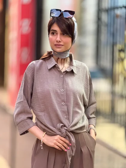 شومیز گره‌ایی پریا