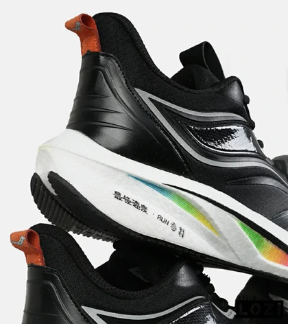 کفش کتانی مشکی Saucony Ride Review v.2 مدل 7389