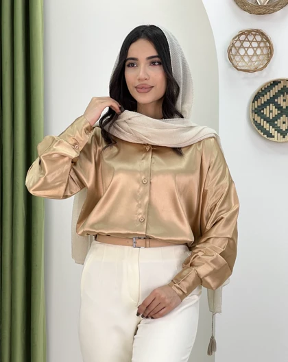 شومیز ساتن آتوسا(73)کد:4654