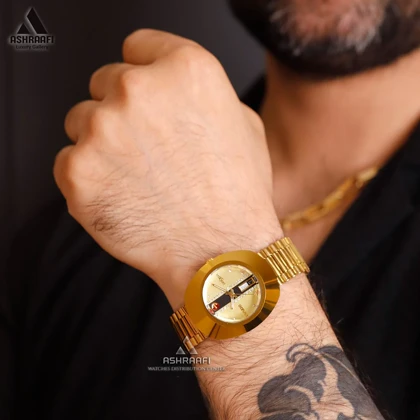ساعت رادو تخم مرغی طلایی Rado Diastar 648.0413.3G