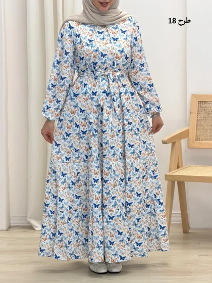 4252-پیراهن بلند نوردخت