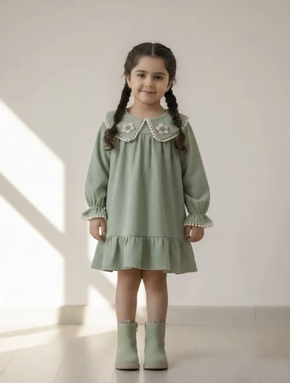 پیراهن دخترانه گلاره