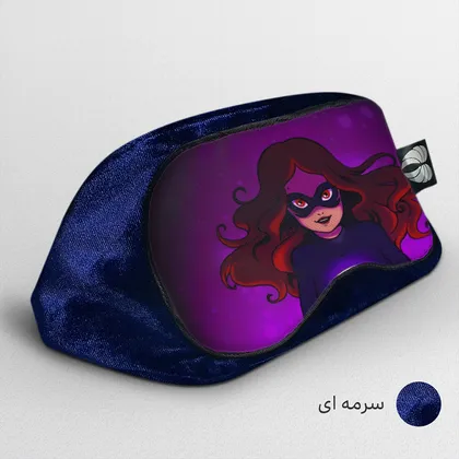 چشم بند بچگانه کاوا ماسک مدل دختر کفشدوزکی کد2