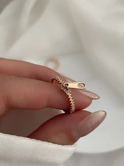 انگشتر ظریف زیپ ژوپینگ