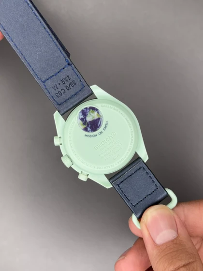 ساعت مچی امگا سواچ ماموریت به زمین Omega x Swatch Mision to the earth