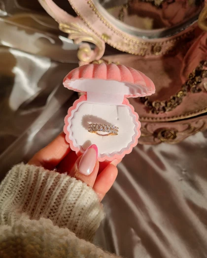 رینگ جواهری ژوپینگ و گندم