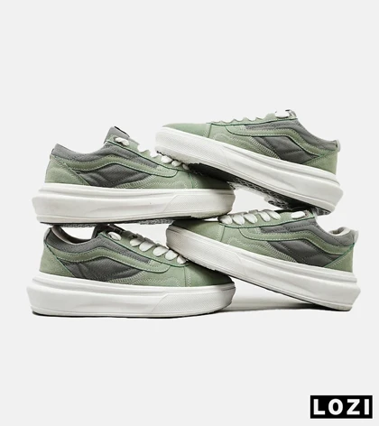 کفش اسنیکرزمردانه سبز طوسی ونس VANS