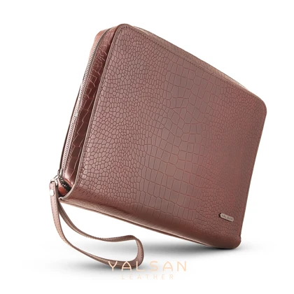 کیف اداری چرم یلسان مدل کلاور کد 113-PRM