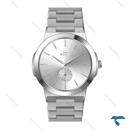 ساعت انزو EC-600AEG مردانه سیلور زیر ثانیه Enzo-8051-G