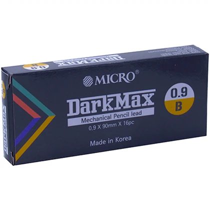 نوک اتود 0.9 میکرو MICRO مدل DarkMax با کیفیت HB یک عددی
