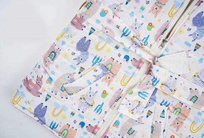 پافر دخترانه دورو طرح لاما