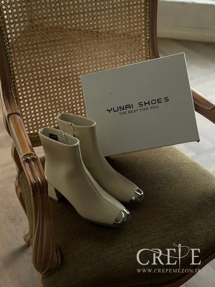 بوت جلو یراق پاشنه 6 سانت