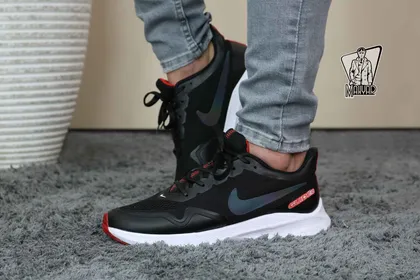 کتانی مشکی بندی NIKE