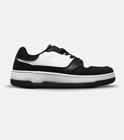 کفش کتانی مردانه مشکی سفید Sunny Gate مدل 8235